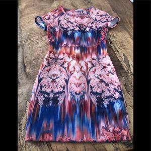 Zara neoprene mini dress in size small